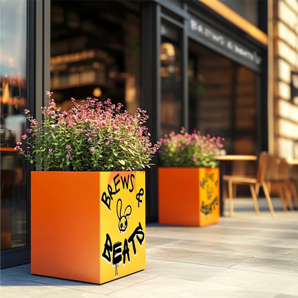 How Colourful Planters Can Reinforce Your Business Branding