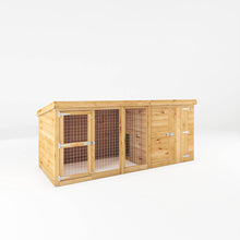 Load image into Gallery viewer, Mercia 10 x 4ft Berkshire Dog Run &amp; Kennel