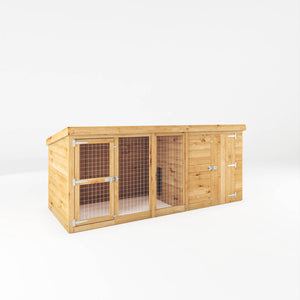 Mercia 10 x 4ft Berkshire Dog Run & Kennel