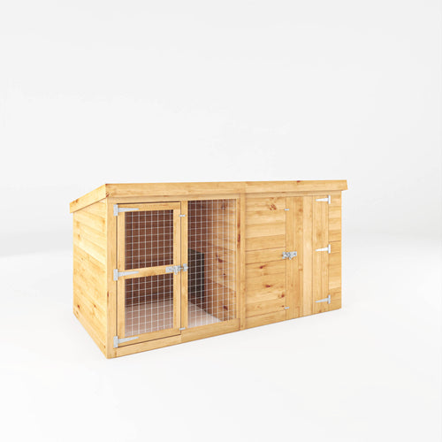 Mercia 8 x 4ft Berkshire Dog Run & Kennel