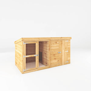 Mercia 8 x 4ft Berkshire Dog Run & Kennel