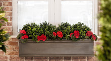 Load image into Gallery viewer, Chelsea Window Box Faux Lead Planter