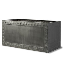 Load image into Gallery viewer, Cromwell traditional style faux lead, large trough planter
