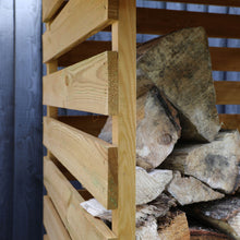 Load image into Gallery viewer, Mercia 3 x 3ft Single Timber Log Store – Compact and Durable Log Storage