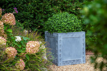 Load image into Gallery viewer, Cromwell Faux Lead Square Planter