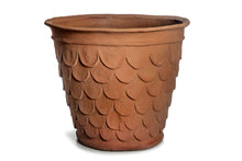 Load image into Gallery viewer, Fishscale Terracotta Planter