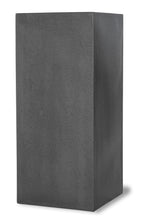 Load image into Gallery viewer, Tall Geo Square Planters Faux Lead and Aluminium Finish