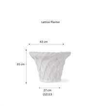 Load image into Gallery viewer, Lattice Planter