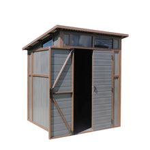 Load image into Gallery viewer, Mercia 7 x 7ft  Premium Composite Pent Shed | Small Shed | Garden Storage