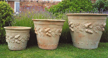 Load image into Gallery viewer, Oakleaf Terracotta Planter