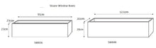 Load image into Gallery viewer, Sloane Window Box Planter - 3 Colours