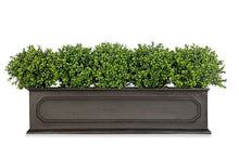 Load image into Gallery viewer, Traditional vintage style window boxes in faux lead finish