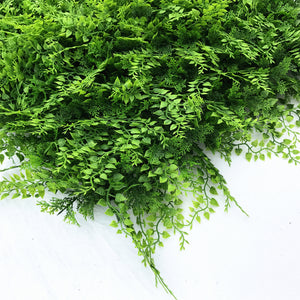 deluxe fern artificial living wall